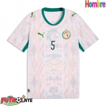 Camiseta Senegal Idrissa Gueye #5 Primera Equipación Mundial 2026 manga corta